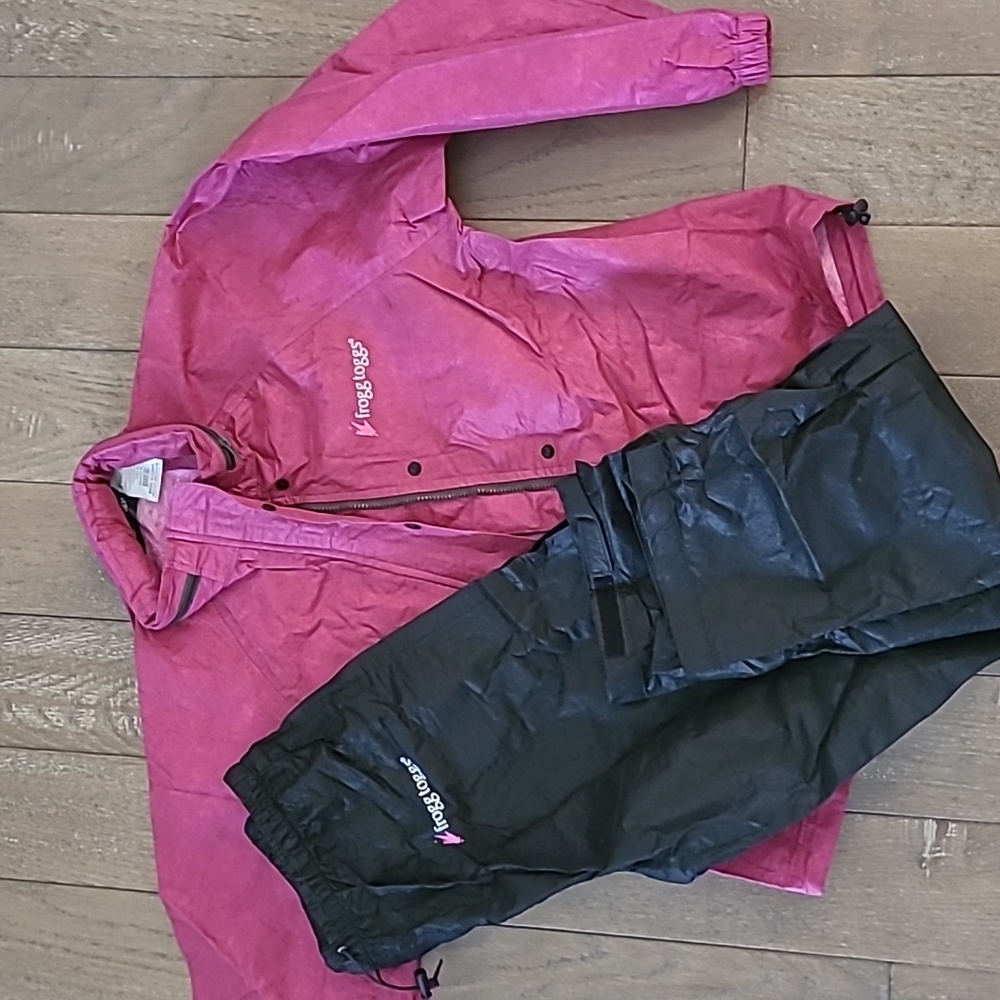 Frogged Toggs Motorcycle Rain Gear Ladies sz M